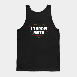 I Throw Math Juggling Siteswap Tank Top